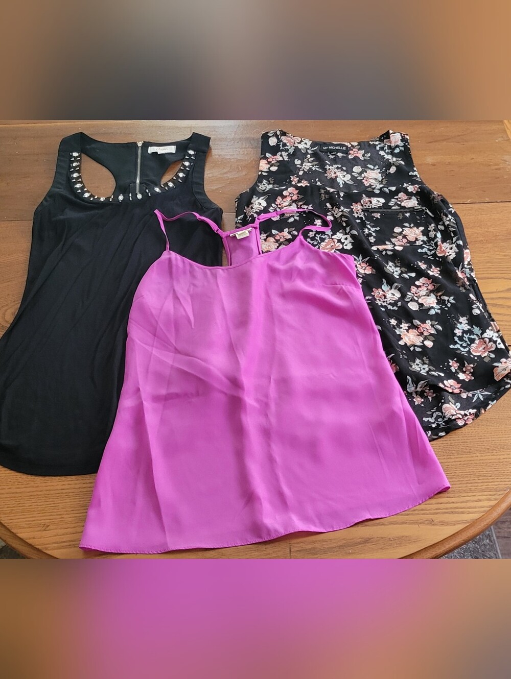 Set Of 3 Dressy Women's Tank Tops
